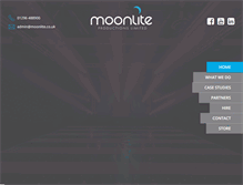 Tablet Screenshot of moonlite.co.uk